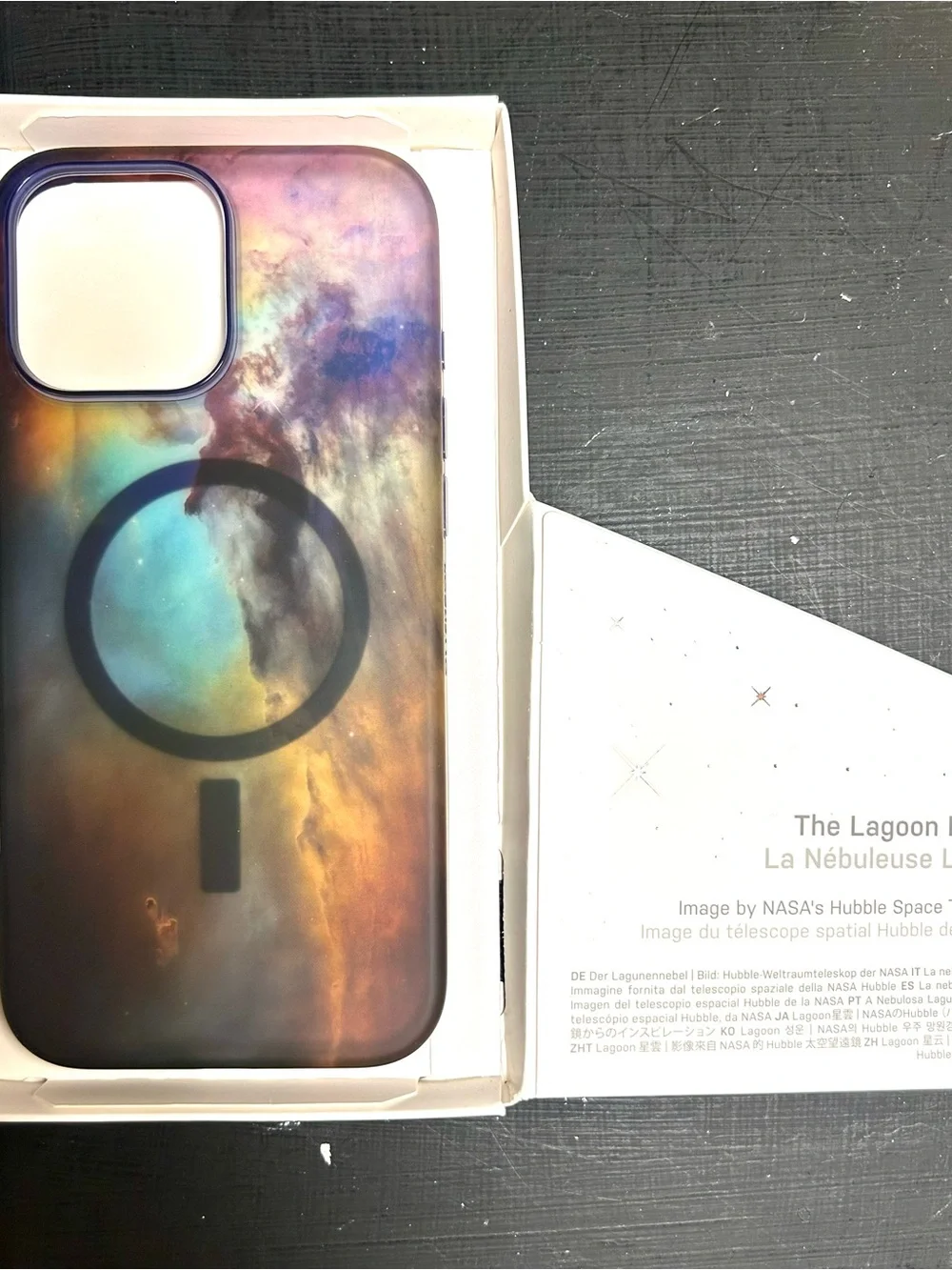 RARE OtterBox Figura Series for iPhone 16 Pro Max Case - Lagoon Nebula Design